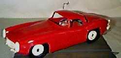 1955 Mercedes 300 SL - Rail car